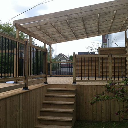 Construction balcon / Terasse / patio